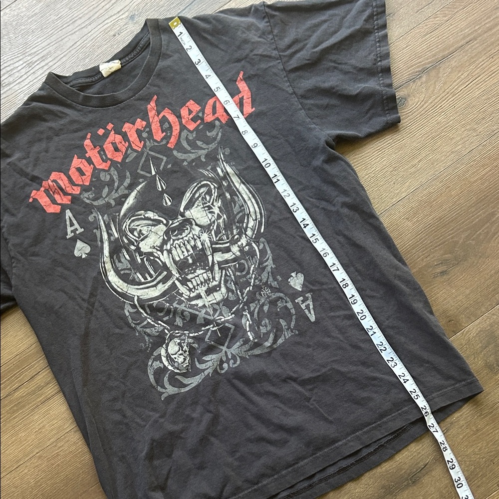 Motörhead Vintage Black Graphic Band Tee - Medium - Picture 2 of 6